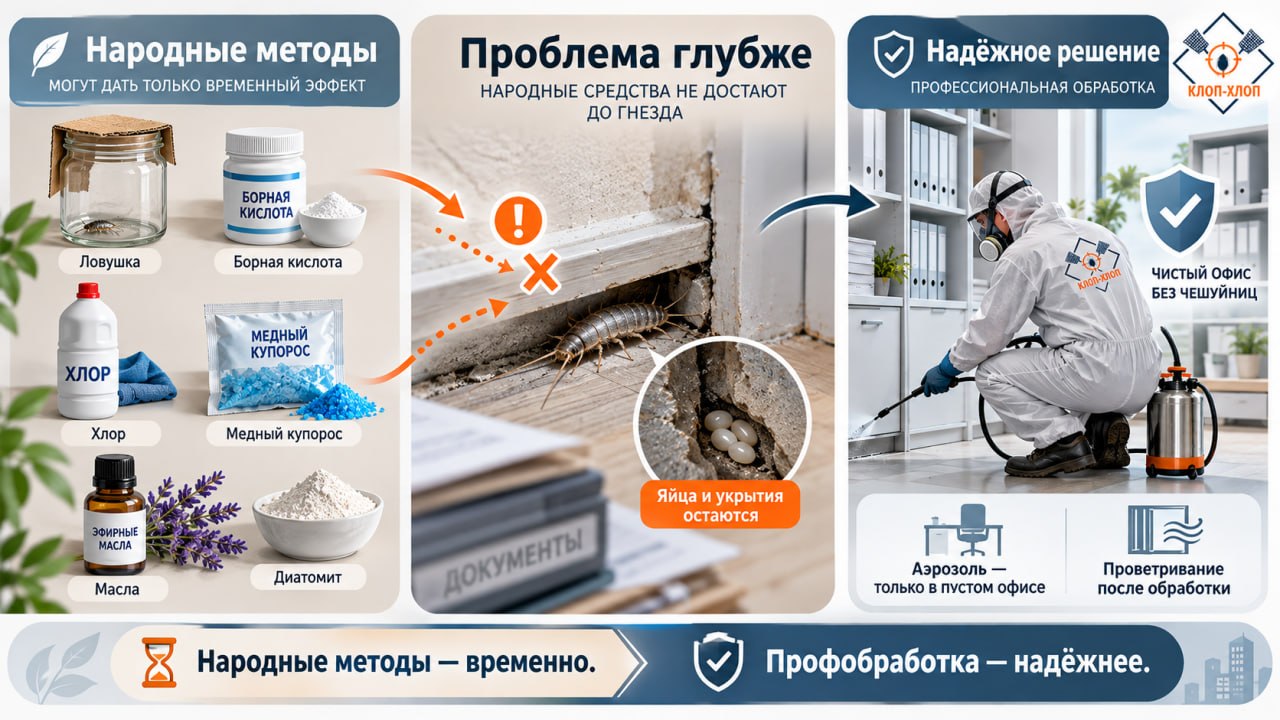 Народные средства от чешуйниц